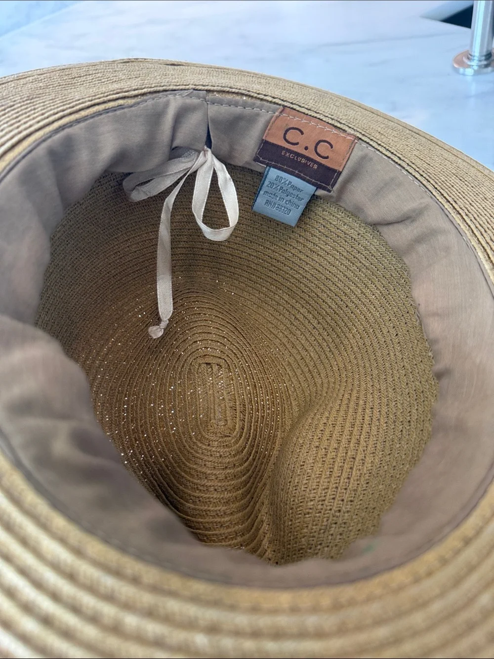 C.C fedora style